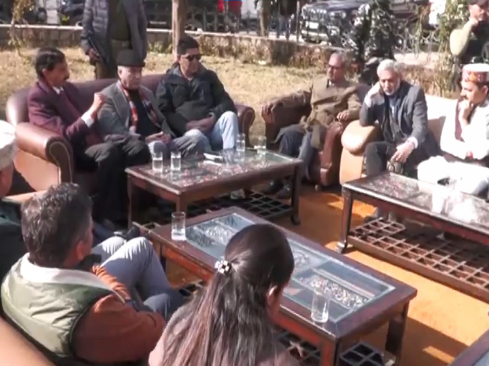 J&K Assembly House Committee begins on-spot review of Jal Jeevan Mission projects in Udhampur (Photo: ANI)