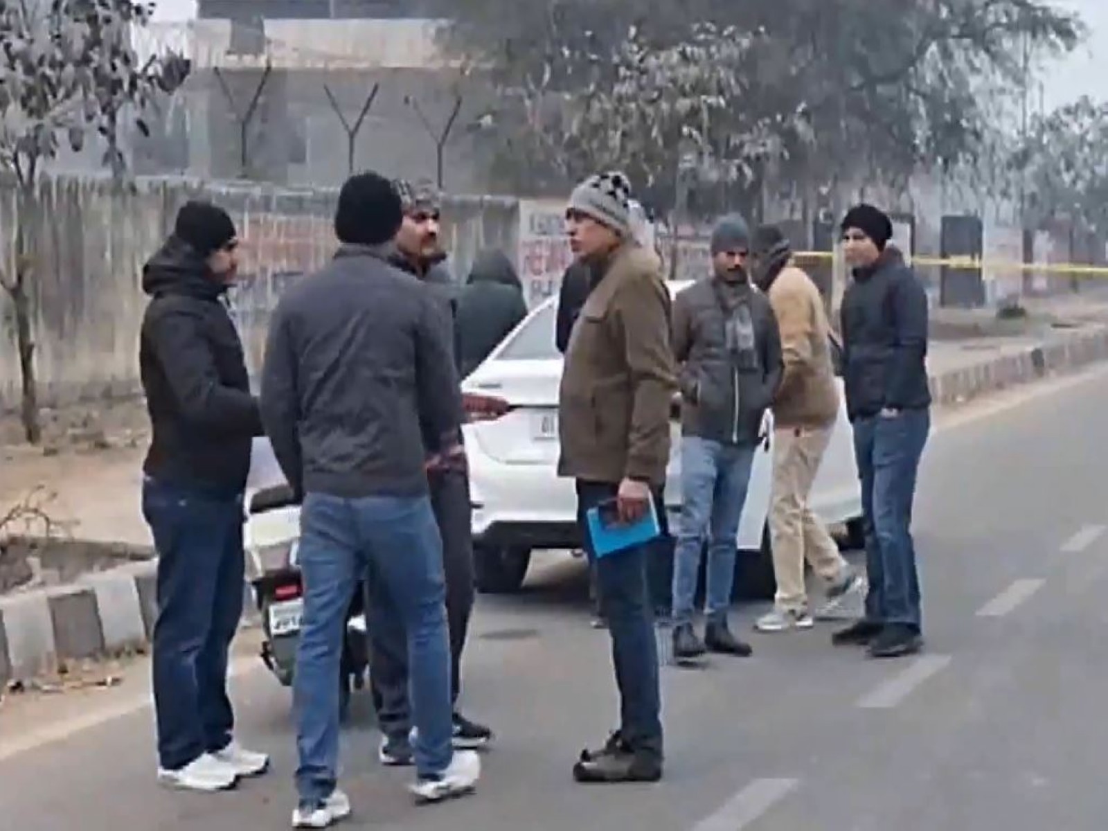 Two criminals arrested after police encounter in Delhi’s Ghazipur (Photo/ANI)