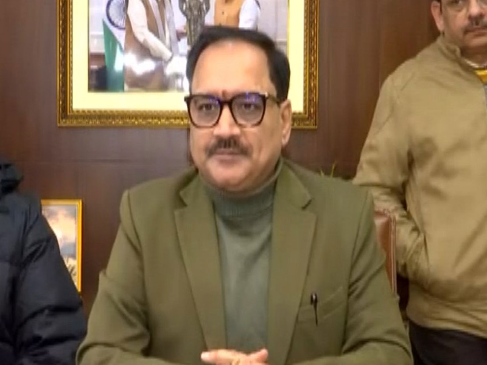 Delhi BJP President Virendra Sachdeva. (Photo/ANI)