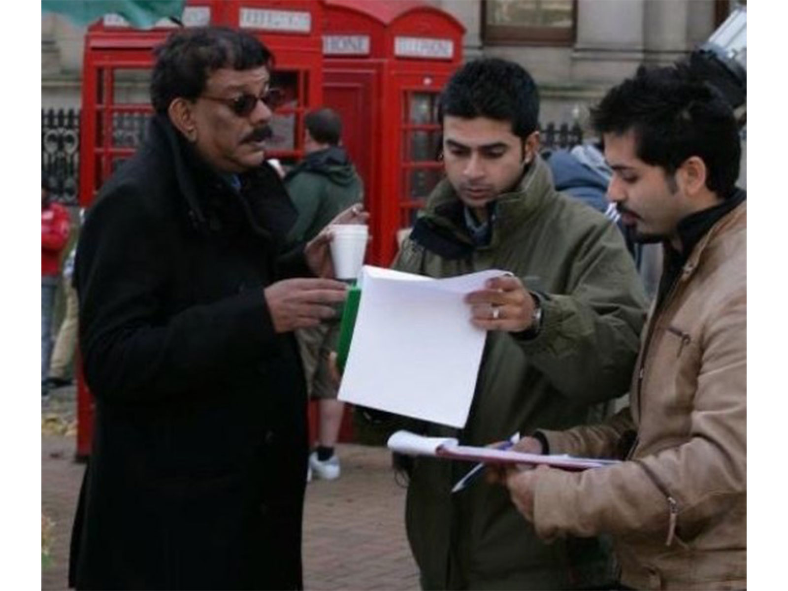 Priyadarshan with Aditya Dhar (Image source: Instagram account of Priyadarshan) Priyadarshan with Aditya Dhar (Image source: Instagram account of Priyadarshan)