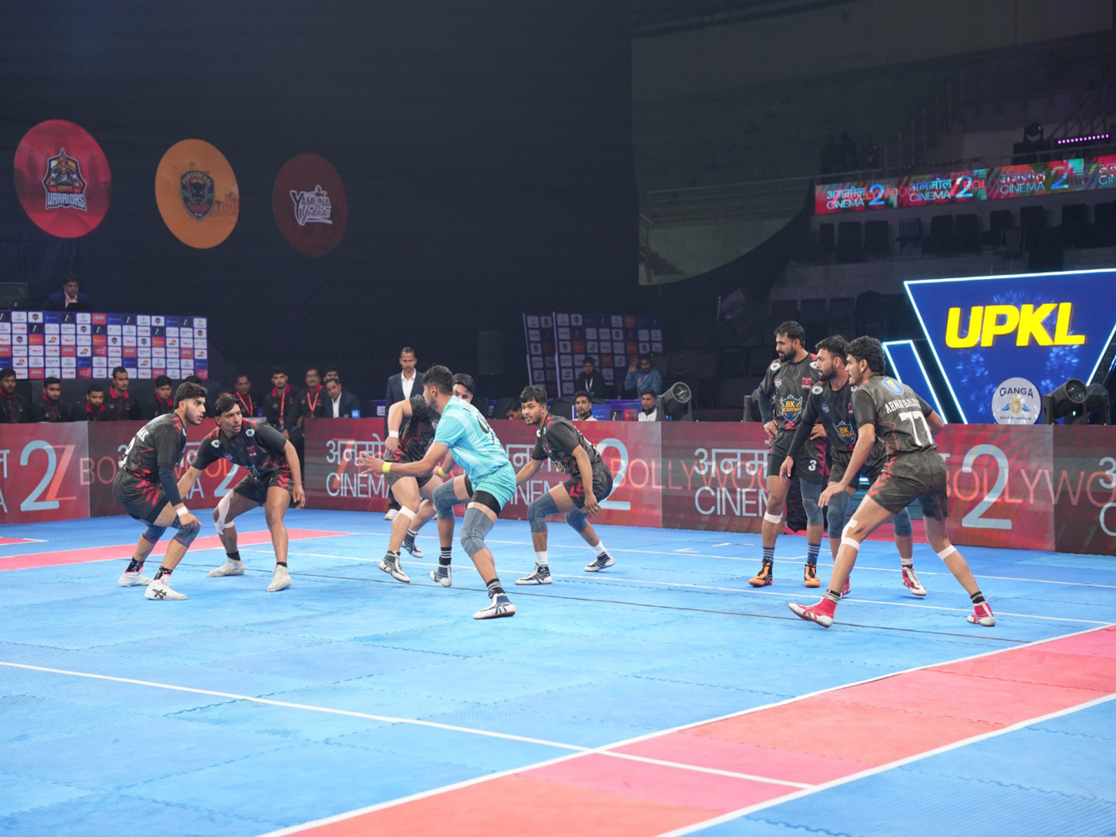 A visual from the match between Ganga Kings of Mirzapur and Gazab Ghaziabad. (Photo: UPKL)