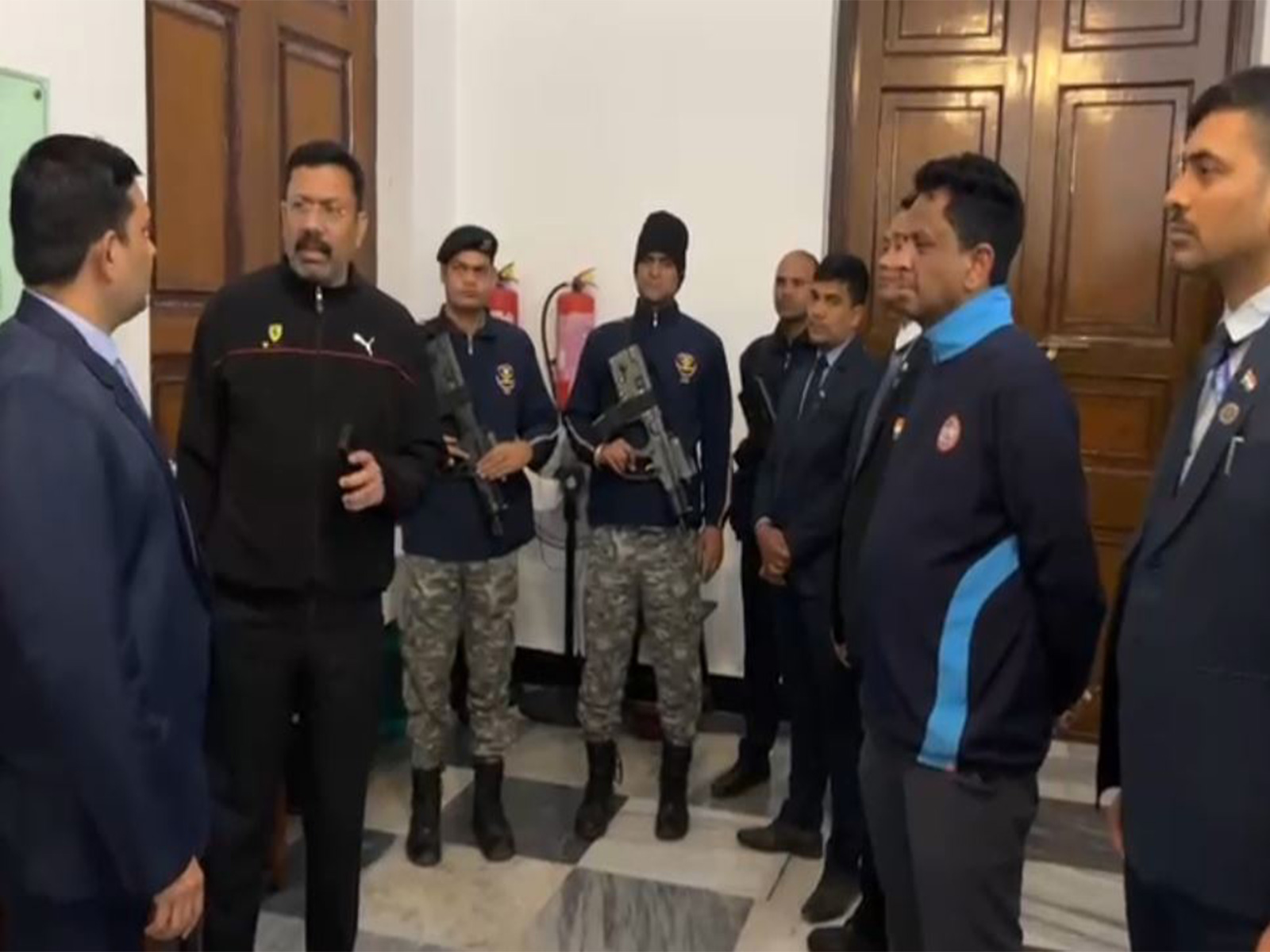 Lok Bhavan security tightened after blast threat to Bengal Governor (Photo/ANI)