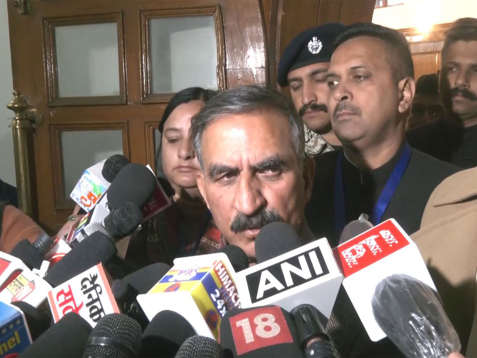 Himachal Pradesh CM Sukhvinder Singh Sukhu (Photo/ANI)