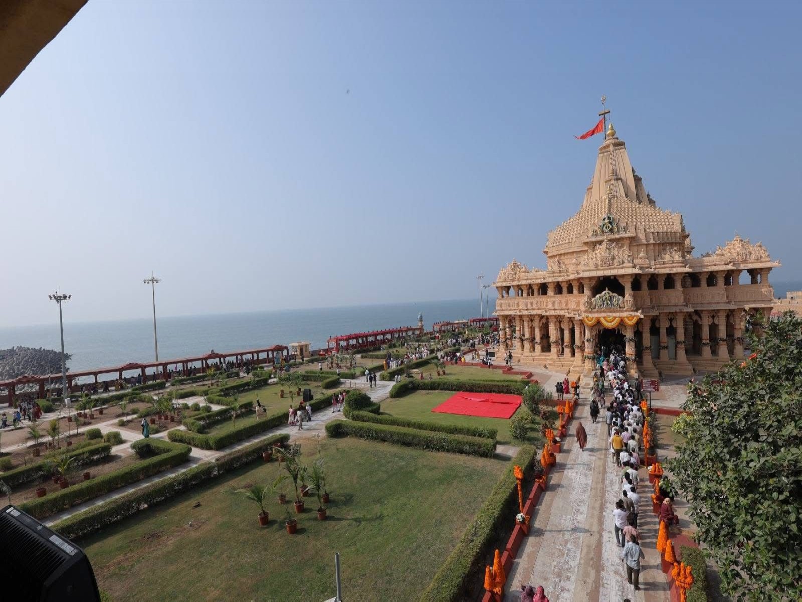 Somnath temple. (Photo/ANI)