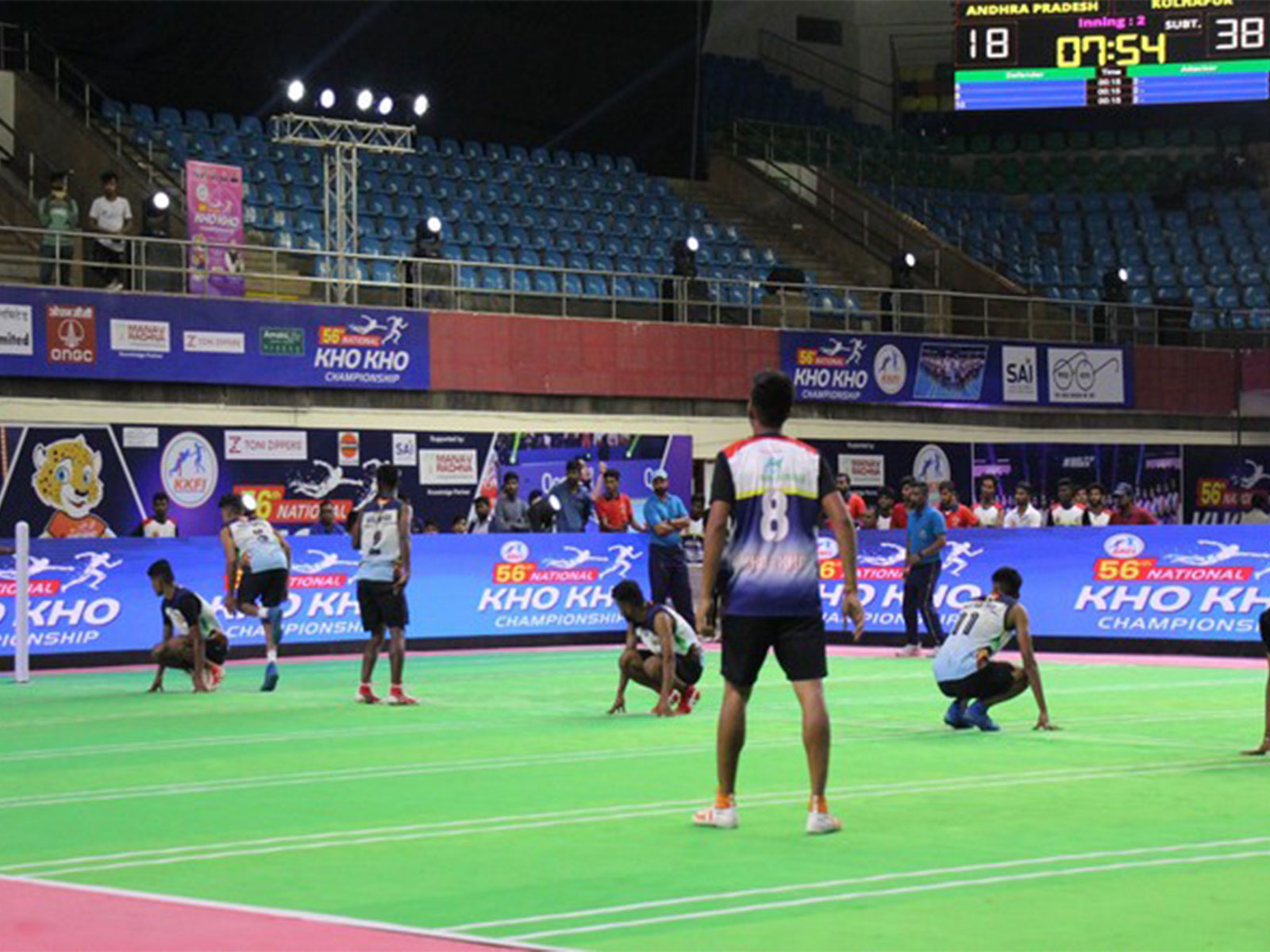 Players in action during Kho Kho Championship (Photo: KKFI)