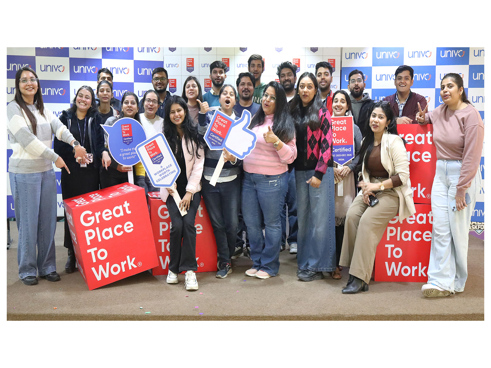 Univo Education recognised as a Great Place To Work® in 2025 