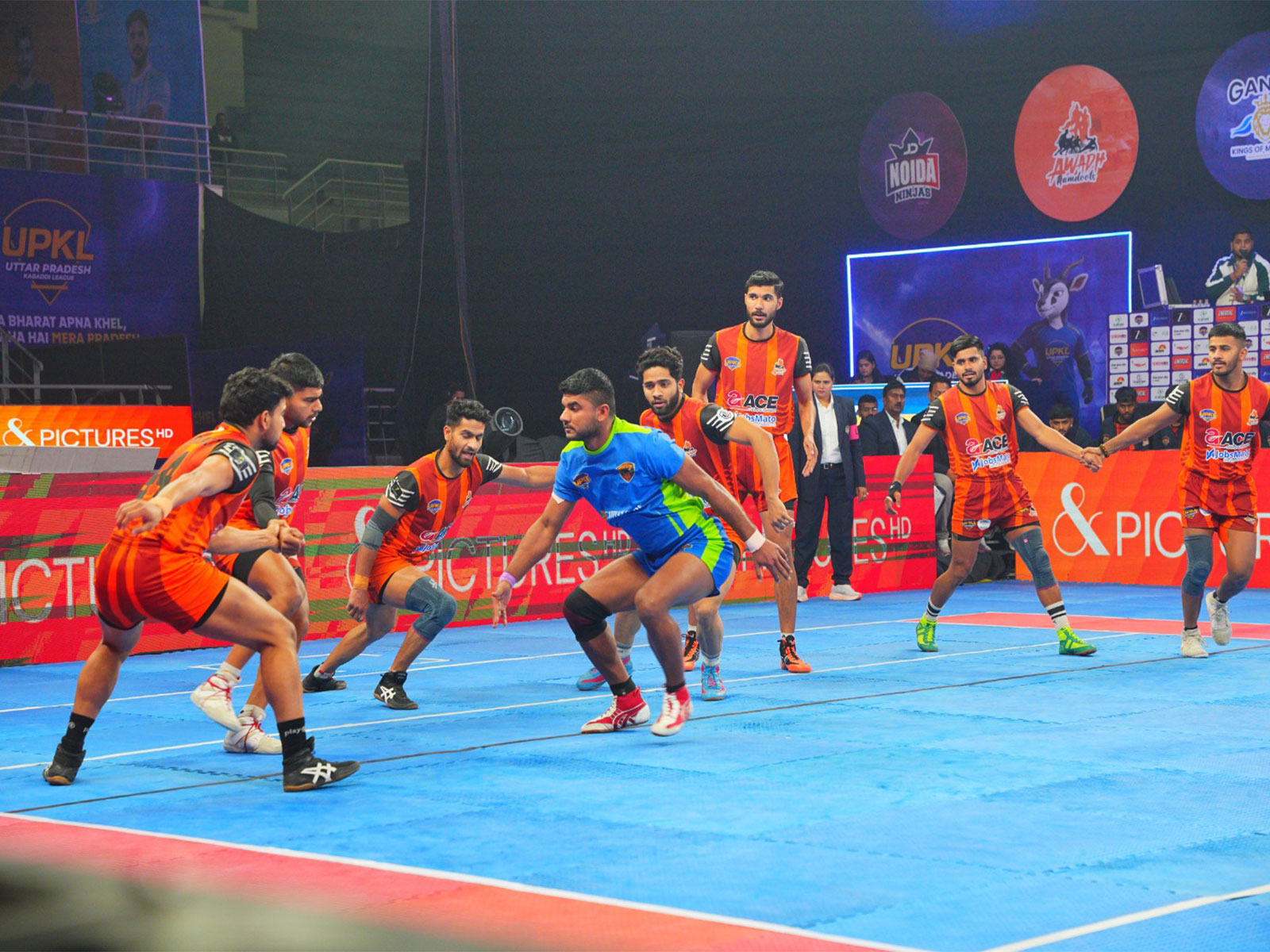 A visual from the match between Awadh Ramdoots and Purvanchal Panthers. (Photo: UPKL)
