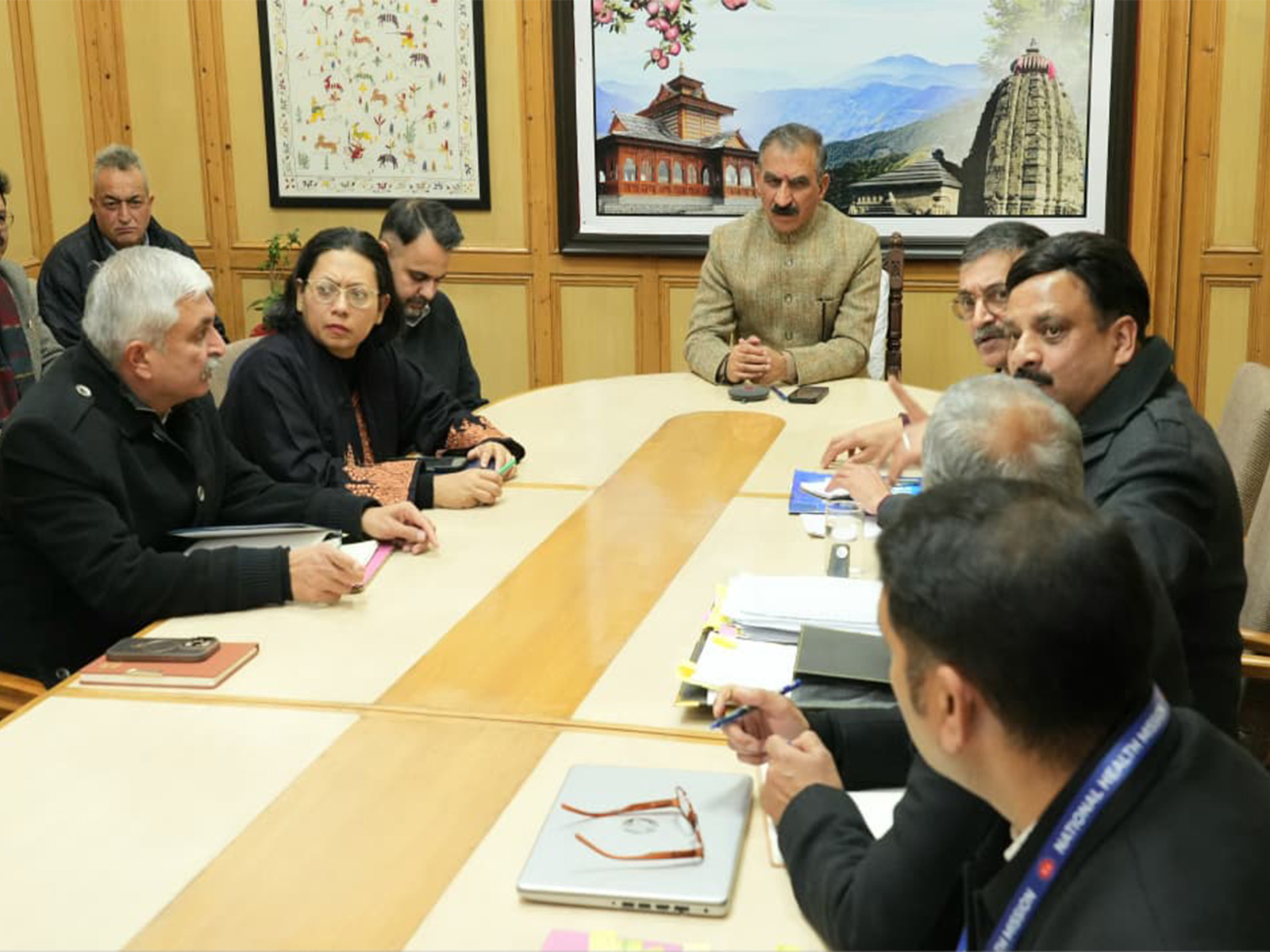 Himachal Pradesh Chief Minister Sukhvinder Singh Sukhu (Photo/ANI)