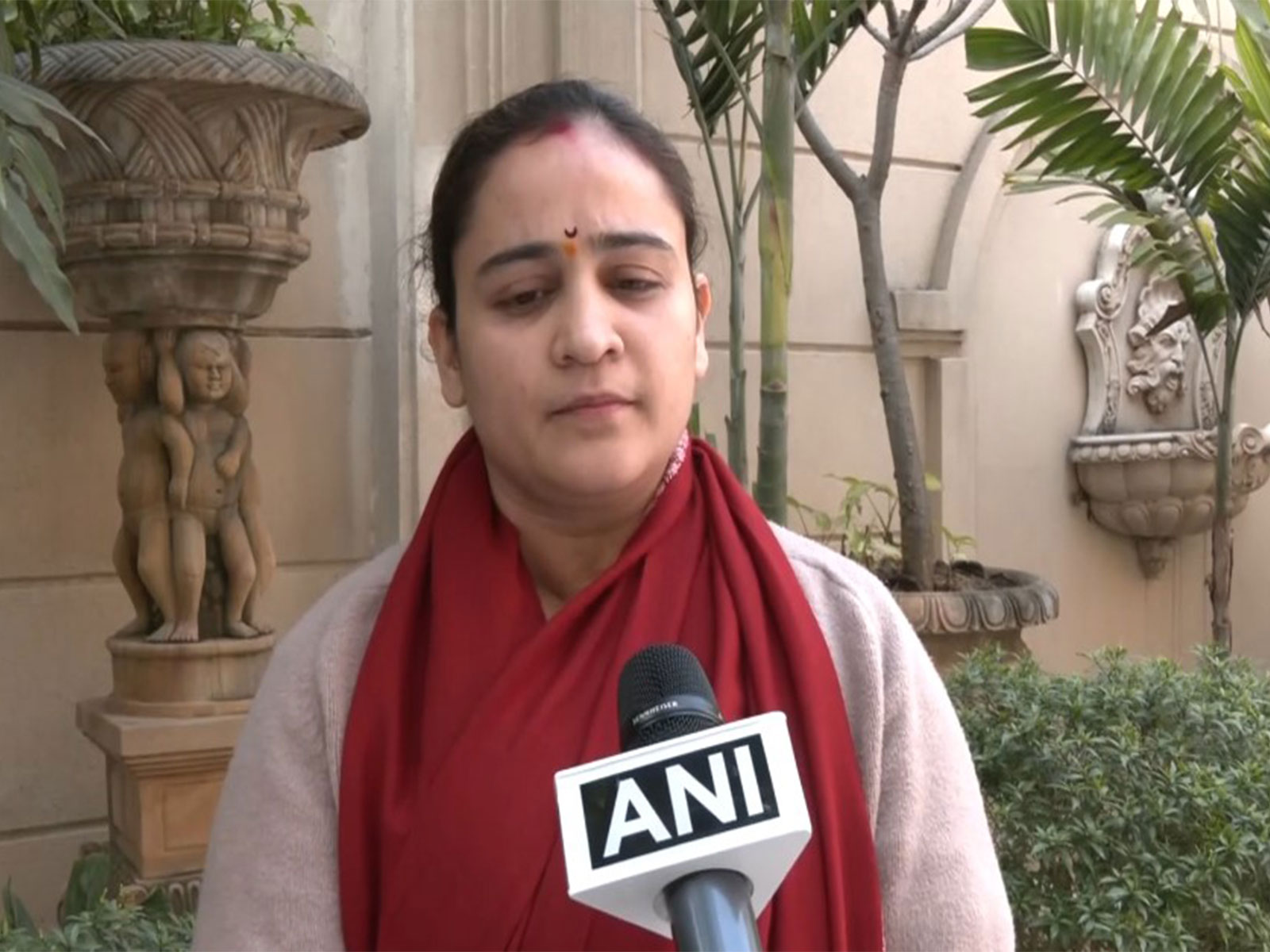 Uttar Pradesh Women’s Commission Vice-Chairperson Aparna Bisht Yadav. (Photo/ANI)