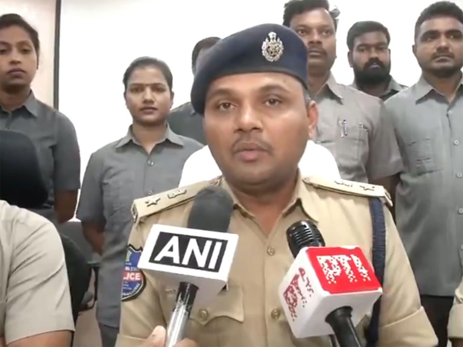 Hyderabad Deputy Commissioner of Police (Task Force) Vaibhav Gaiwad (Photo: ANI)