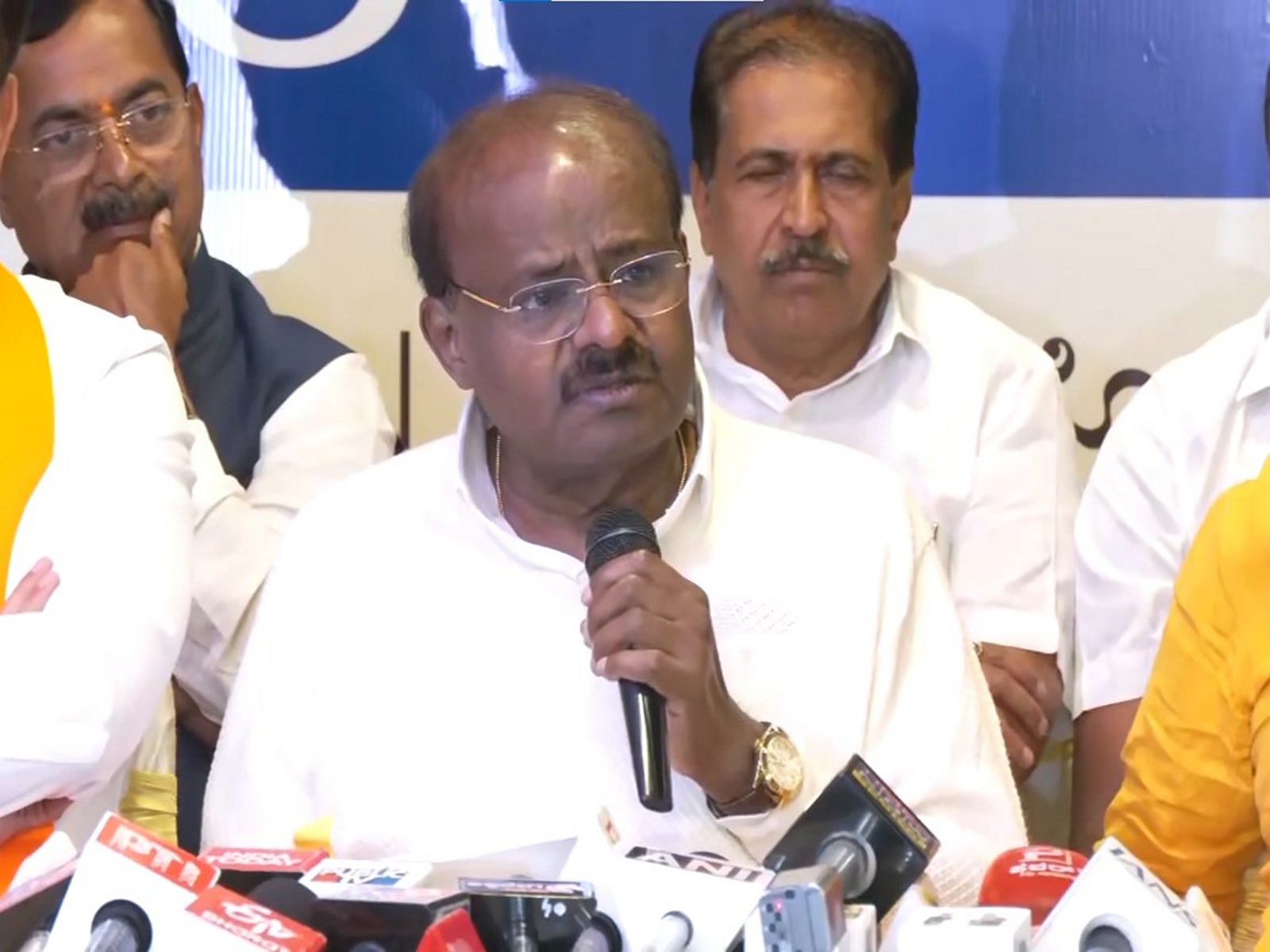 Union Minister HD Kumaraswamy (Photo/ANI)