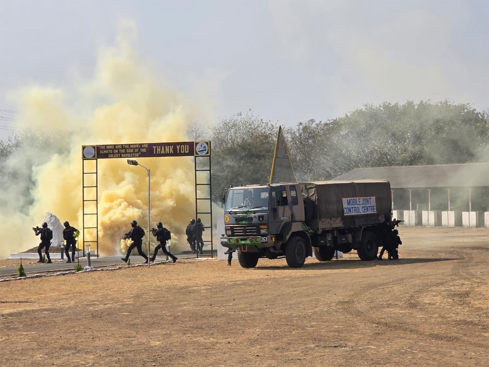 Military Civil Fusion Exercise Sanjha Shakti(Photo/ANI)