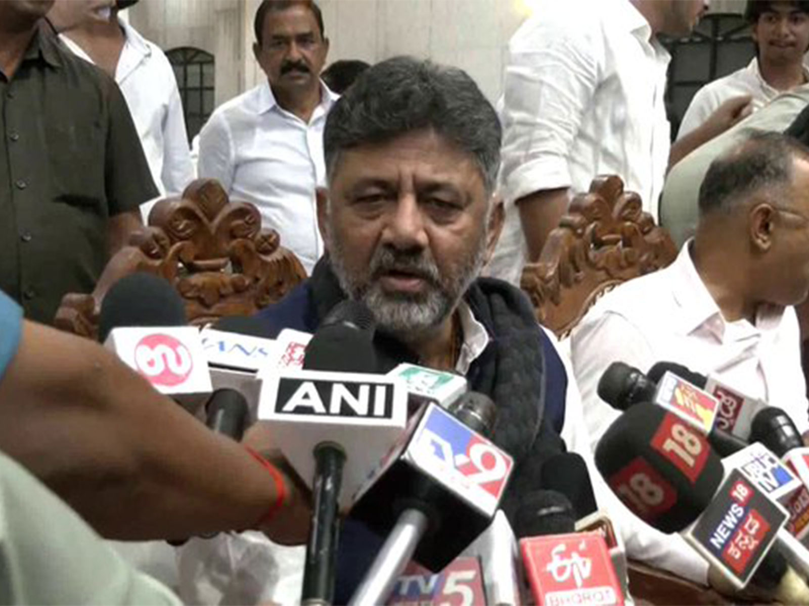 Karnataka Deputy Chief Minister DK Shivakumar (Photo/ ANI)