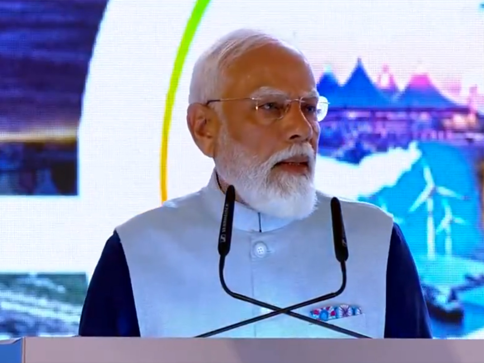 Prime Minister Narendra Modi at Vibrant Gujarat Regional Conference (Photo/ANI)