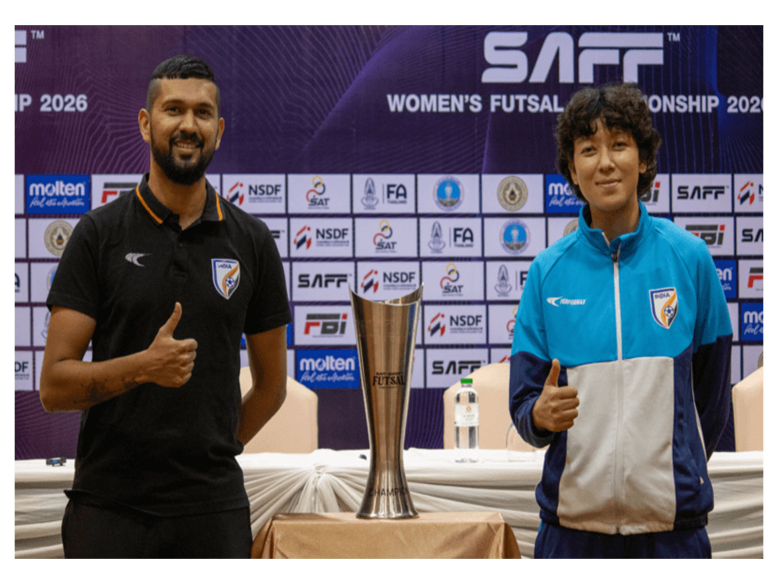 India embark on inaugural SAFF Women’s Futsal Championship (Photo/AIFF) 