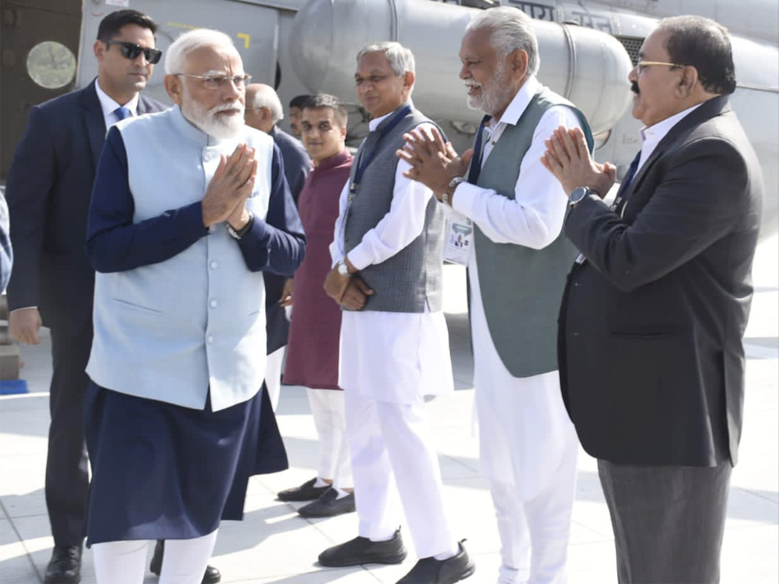 Prime Minister Narendra Modi in Rajkot on Sunday (Photo/Gujarat CMO) Prime Minister Narendra Modi in Rajkot on Sunday (Photo/Gujarat CMO)