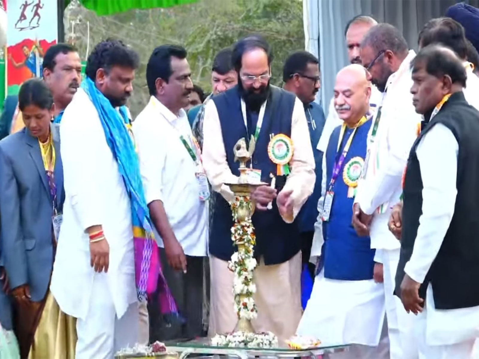 Senior National Kho Kho Championship kicks off in Telangana. (Photo/KKFI) 