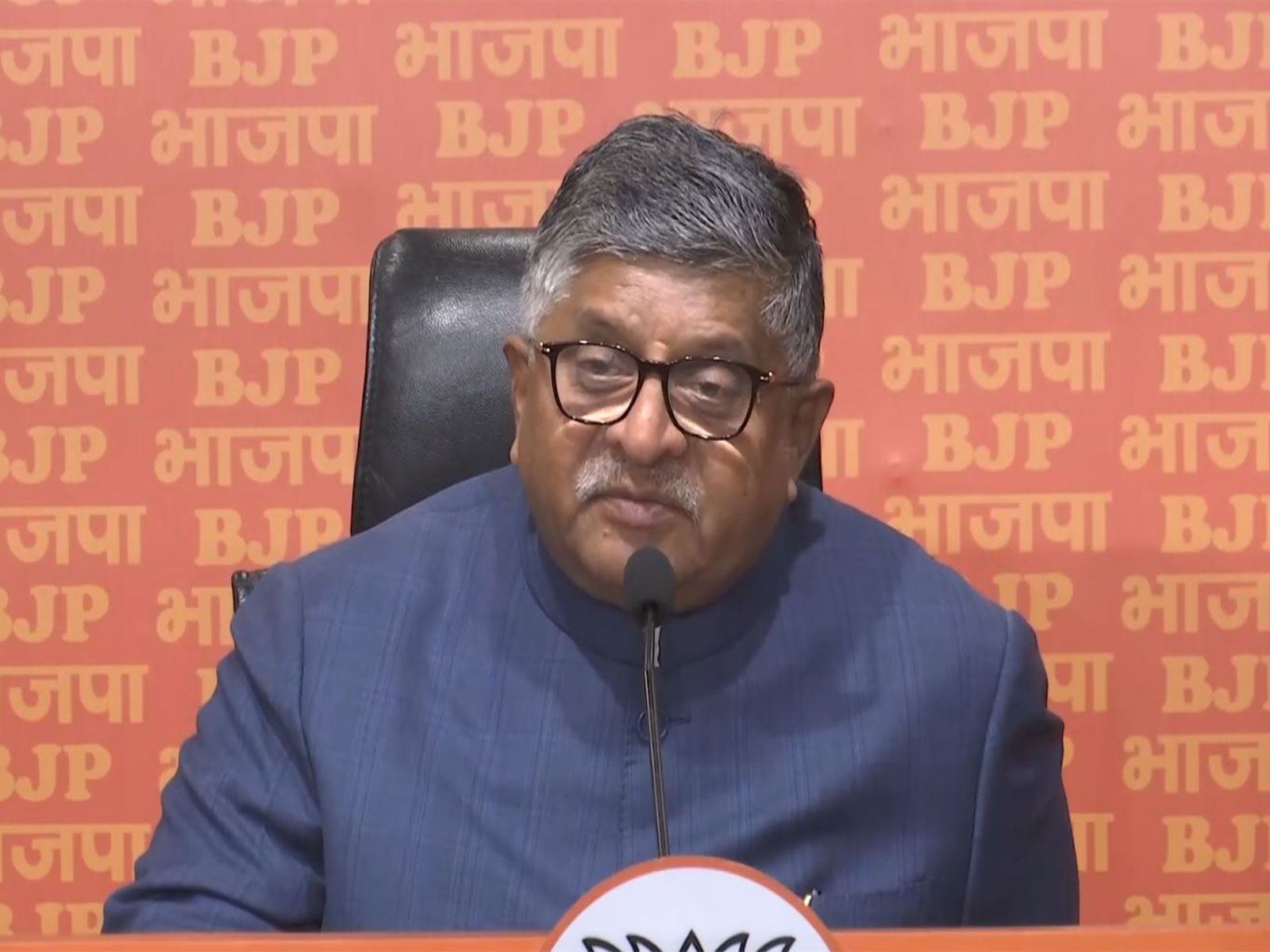BJP MP Ravi Shankar Prasad (Photo/ANI)