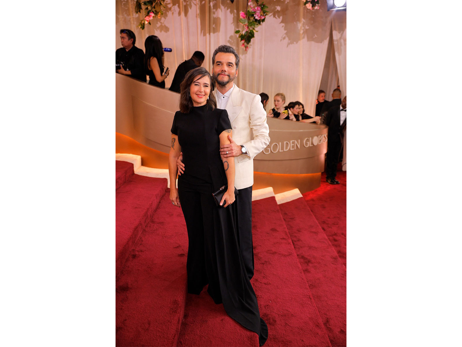 Wagner Moura and Sandra Delgado at Golden Globes 2026 (Photo/Reuters) Wagner Moura and Sandra Delgado at Golden Globes 2026 (Photo/Reuters)