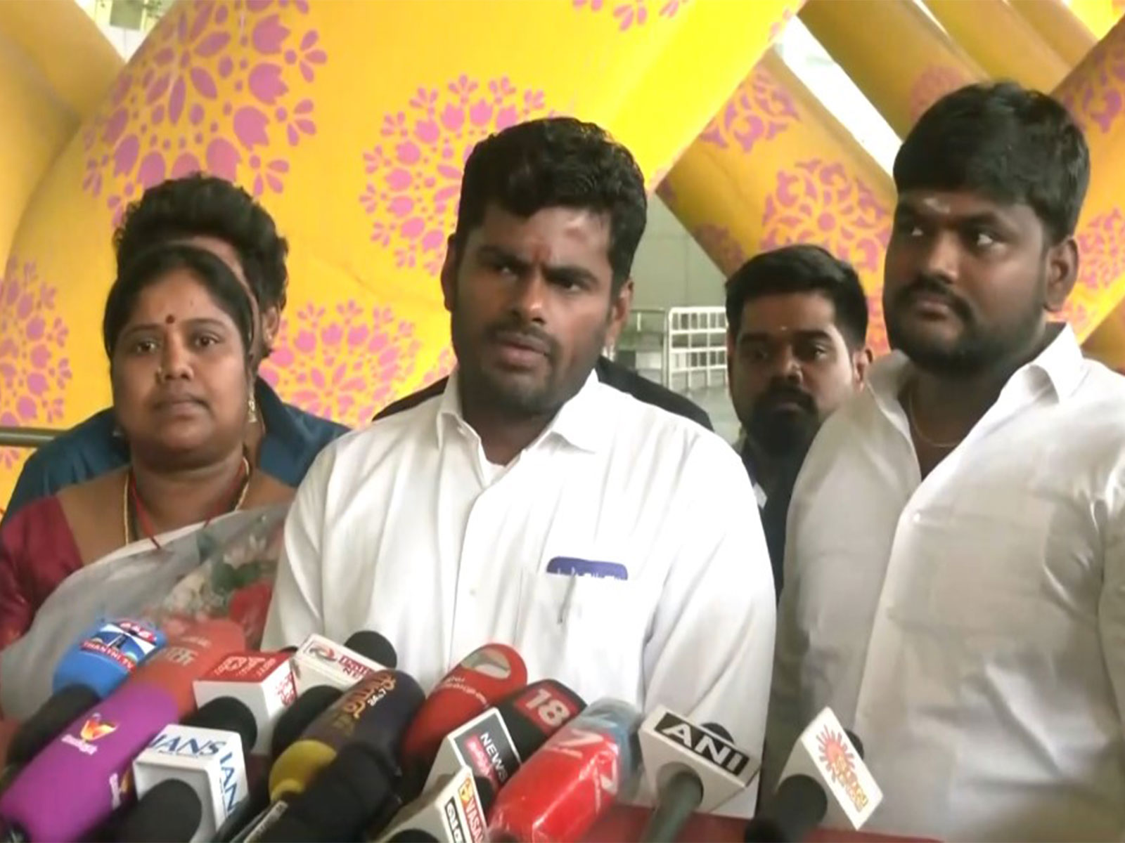 Bharatiya Janata Party leader in Tamil Nadu, K Annamalai (Photo/ANI)