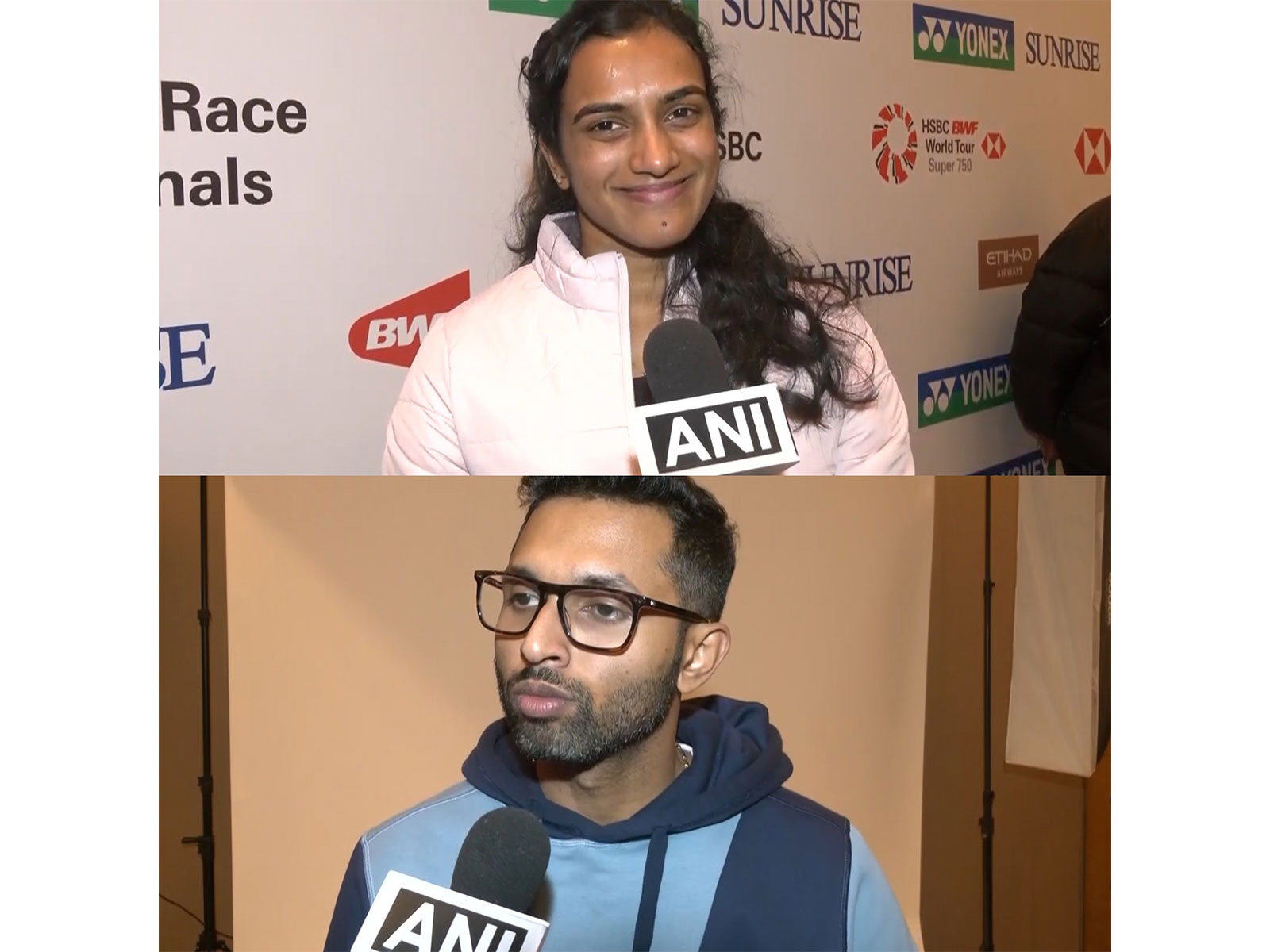 PV Sindhu and HS Prannoy (Photo: ANI)