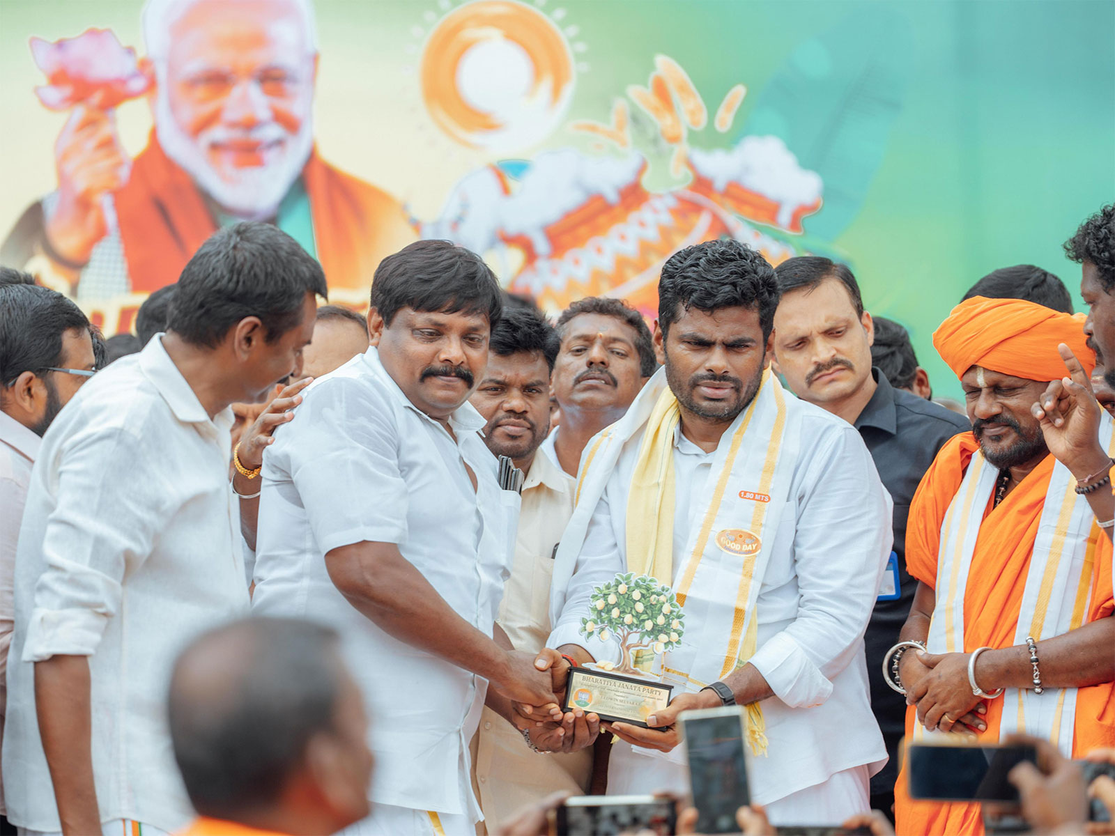 Bharatiya Janata Party leader K Annamalai (Photo/ANI)