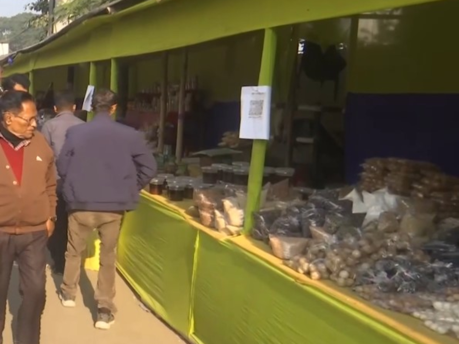 Markets in Guwahati during Magh Bihu(Photo/ANI)