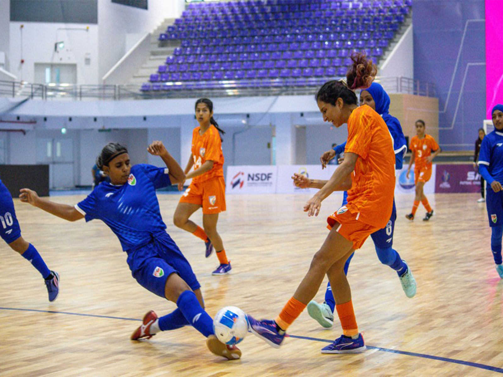 Futsal action (Photo: AIFF)