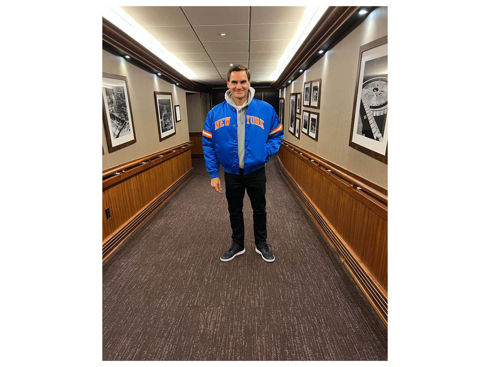 Roger Federer. (Photo X/@rogerfederer)