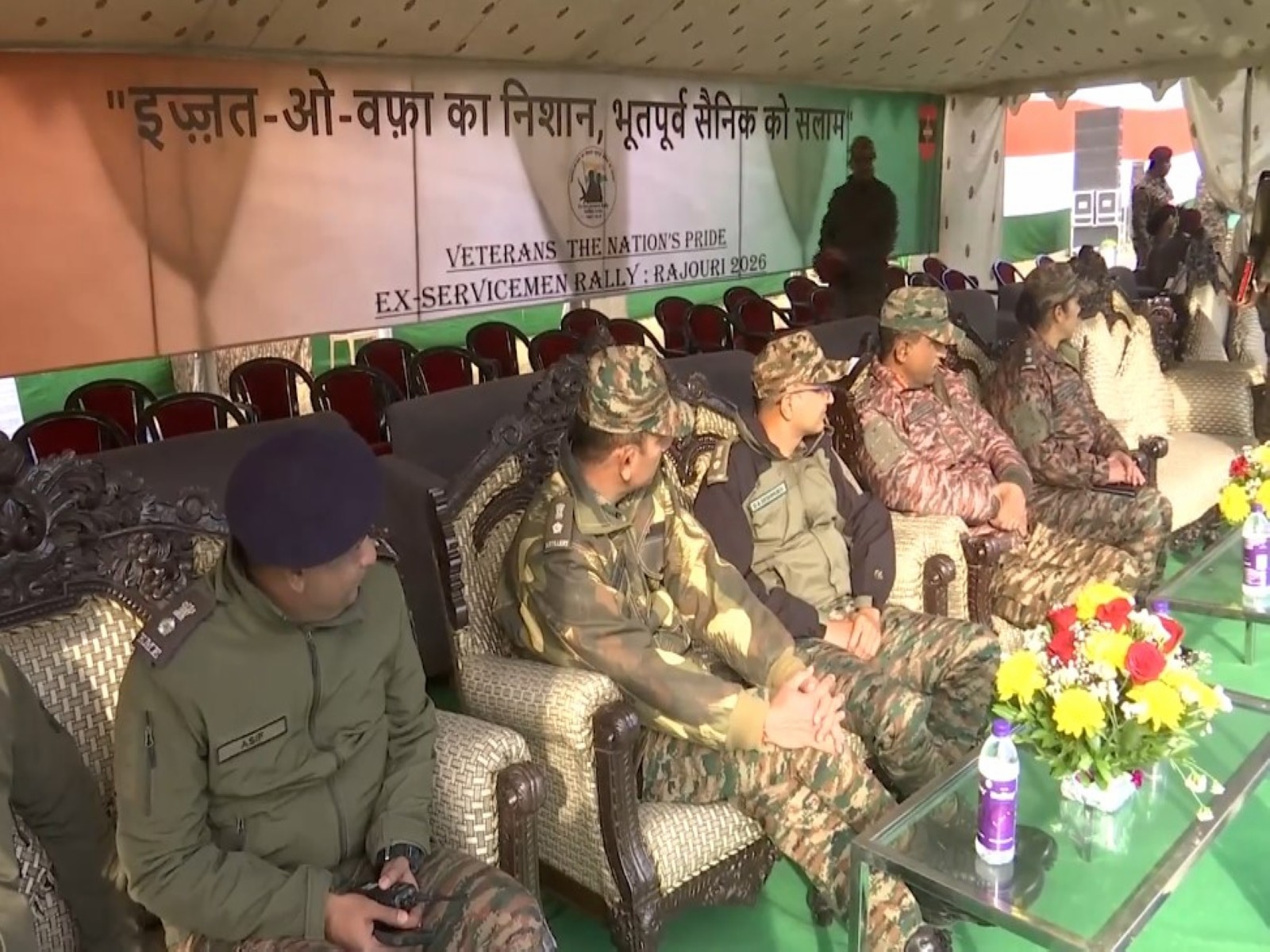 10th Veteran's Day celebration in Rajouri (Photo/ANI)