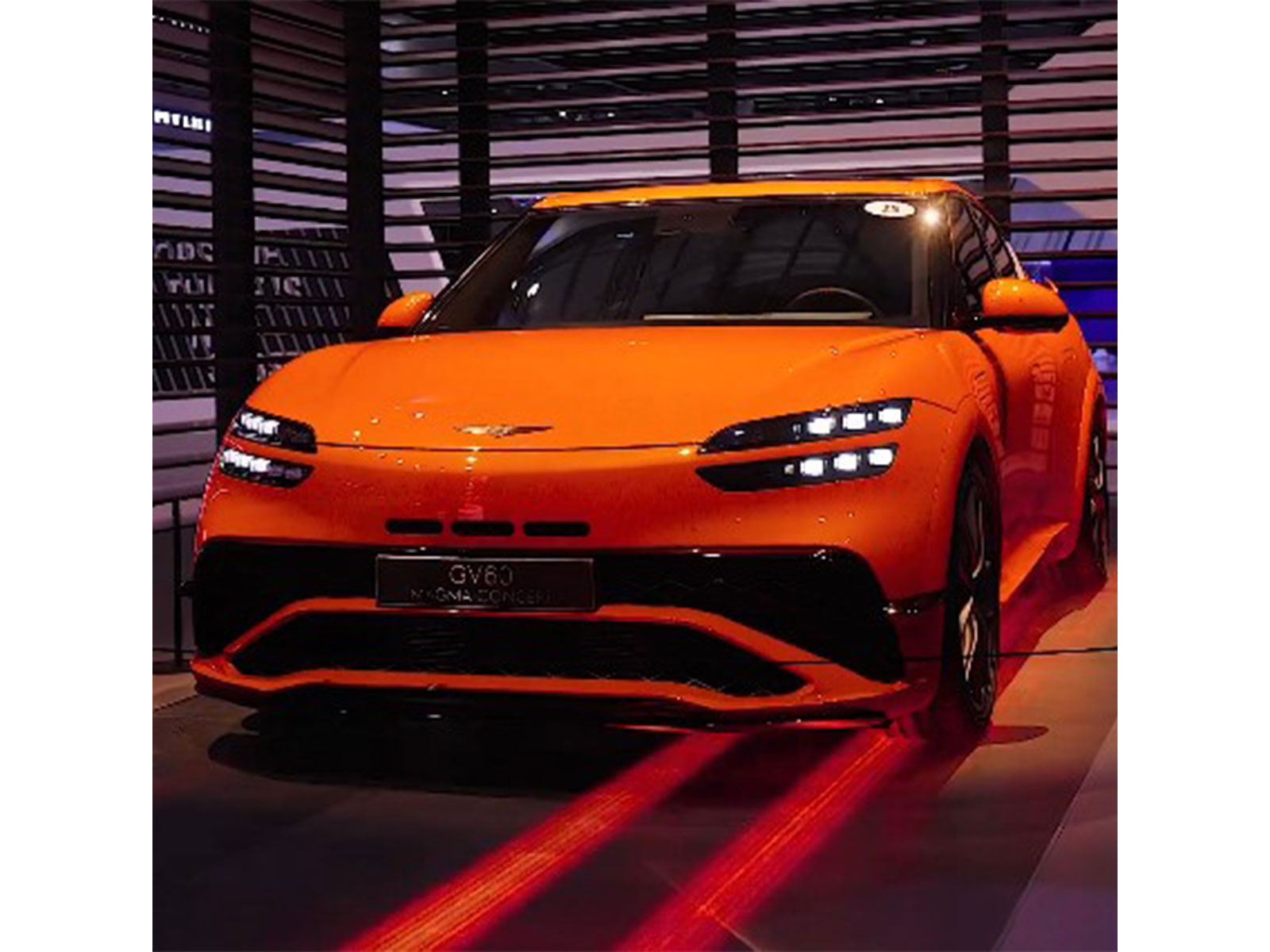 Genesis GV60 (Photo/@HMGnewsroom)