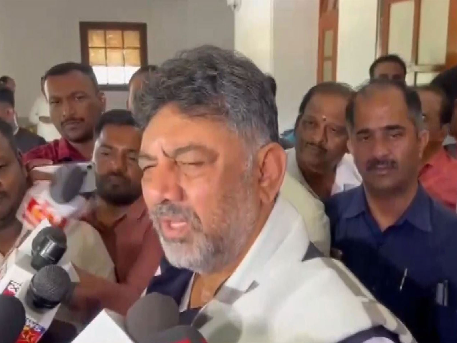 Karnataka Deputy Chief Minister DK Shivakumar (Photo/ANI)