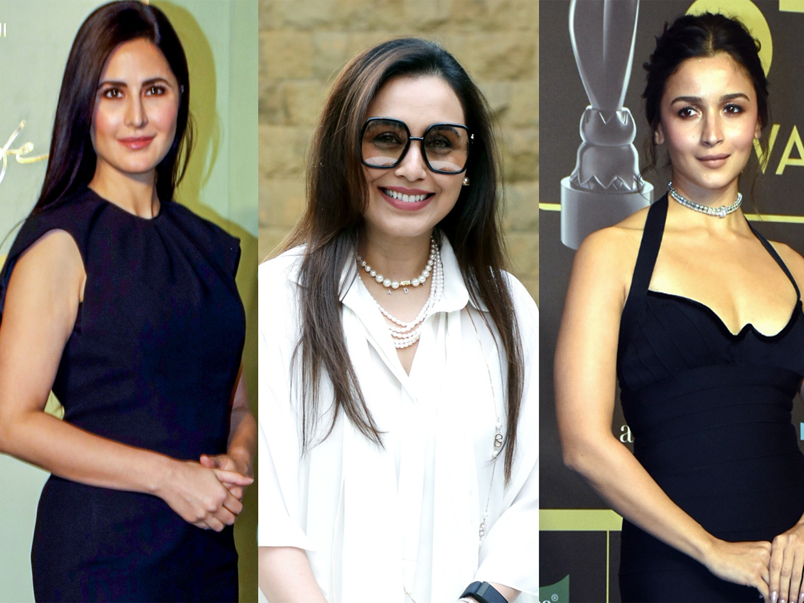 Katrina Kaif, Alia Bhatt hail 30 years of Rani Mukerji (File photo/ANI) Katrina Kaif, Alia Bhatt hail 30 years of Rani Mukerji (File photo/ANI)