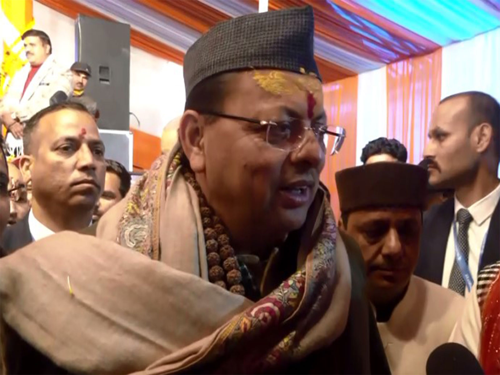 Uttarakhand Chief Minister Pushkar Singh Dhami (Photo/ANI)