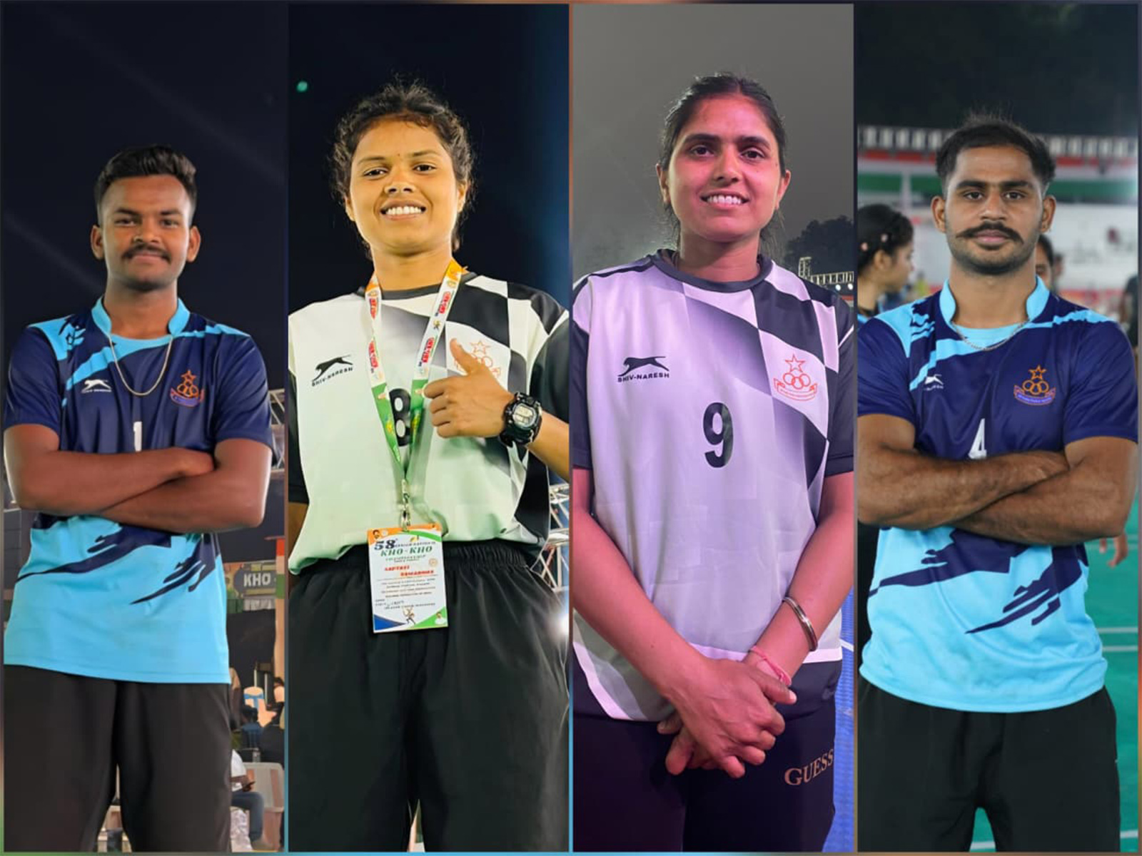 Security/police forces personnel at Kho Kho Senior National. (Photo: KKFI)