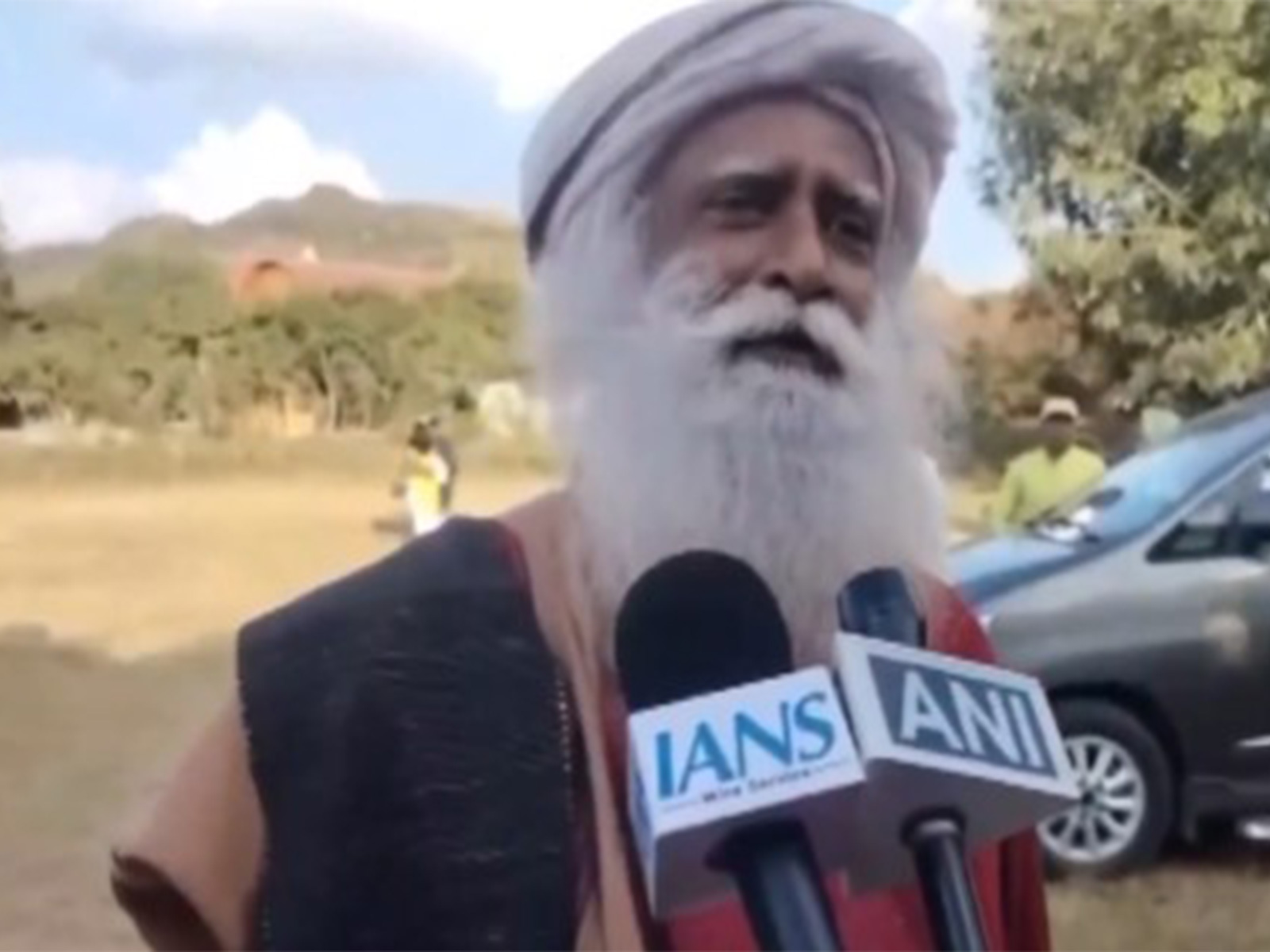 Spiritual leader Sadhguru Jaggi Vasudev (Photo/ANI)