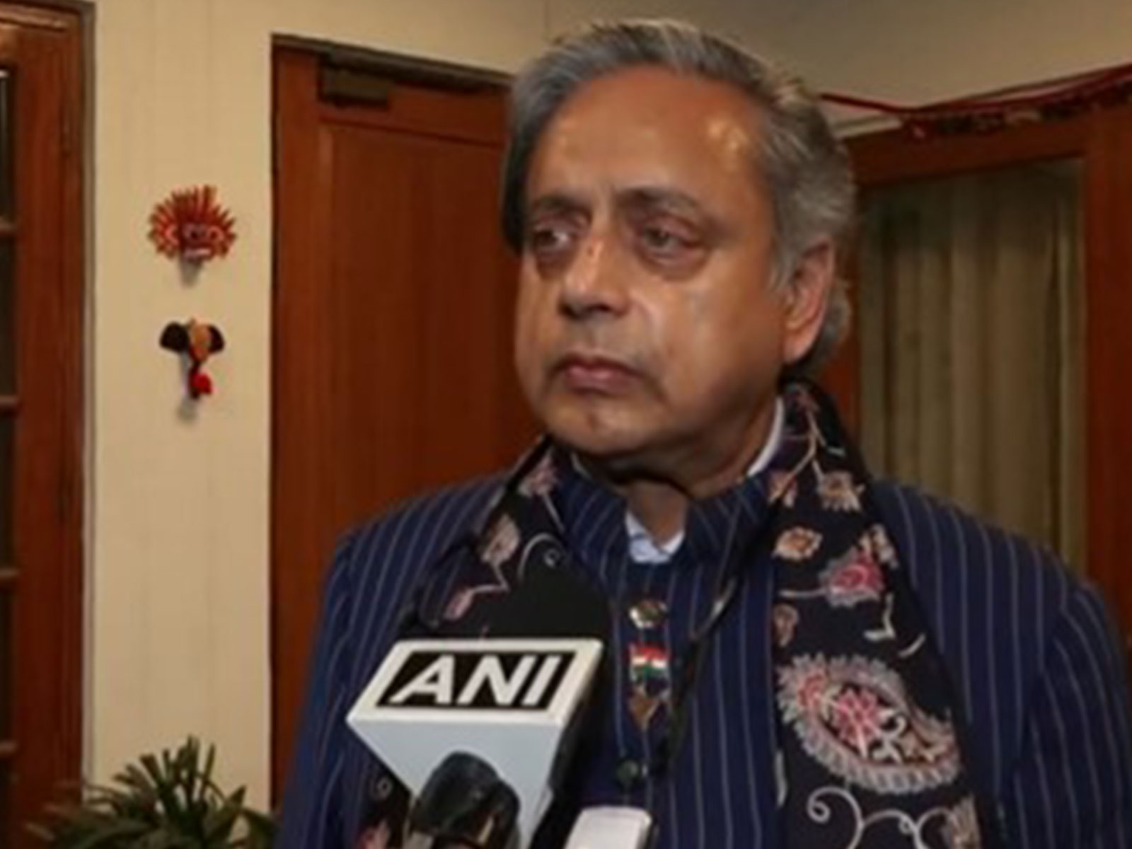 Chairman of the Standing Committee on Foreign Affairs and Congress MP Shashi Tharoor (Photo/ANI)