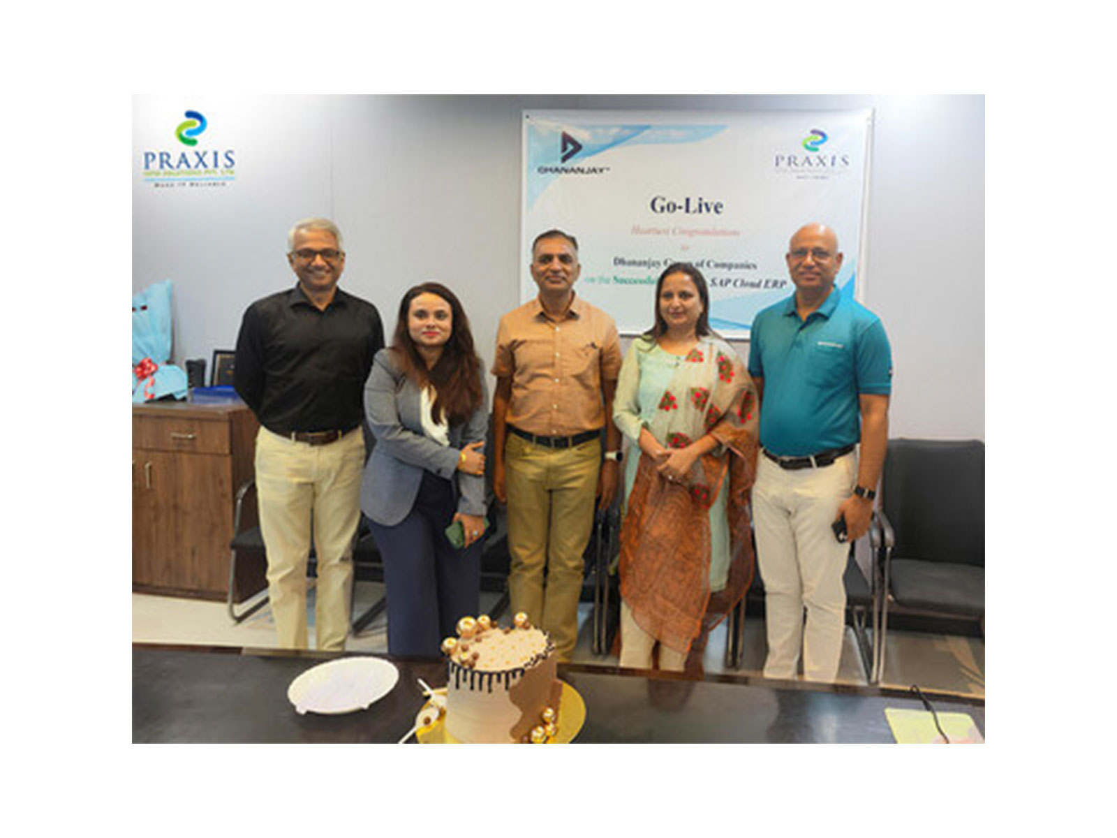 Transforming enterprise operations at speed: Praxis enables Dhananjay Group’s SAP Cloud ERP go-live in three months