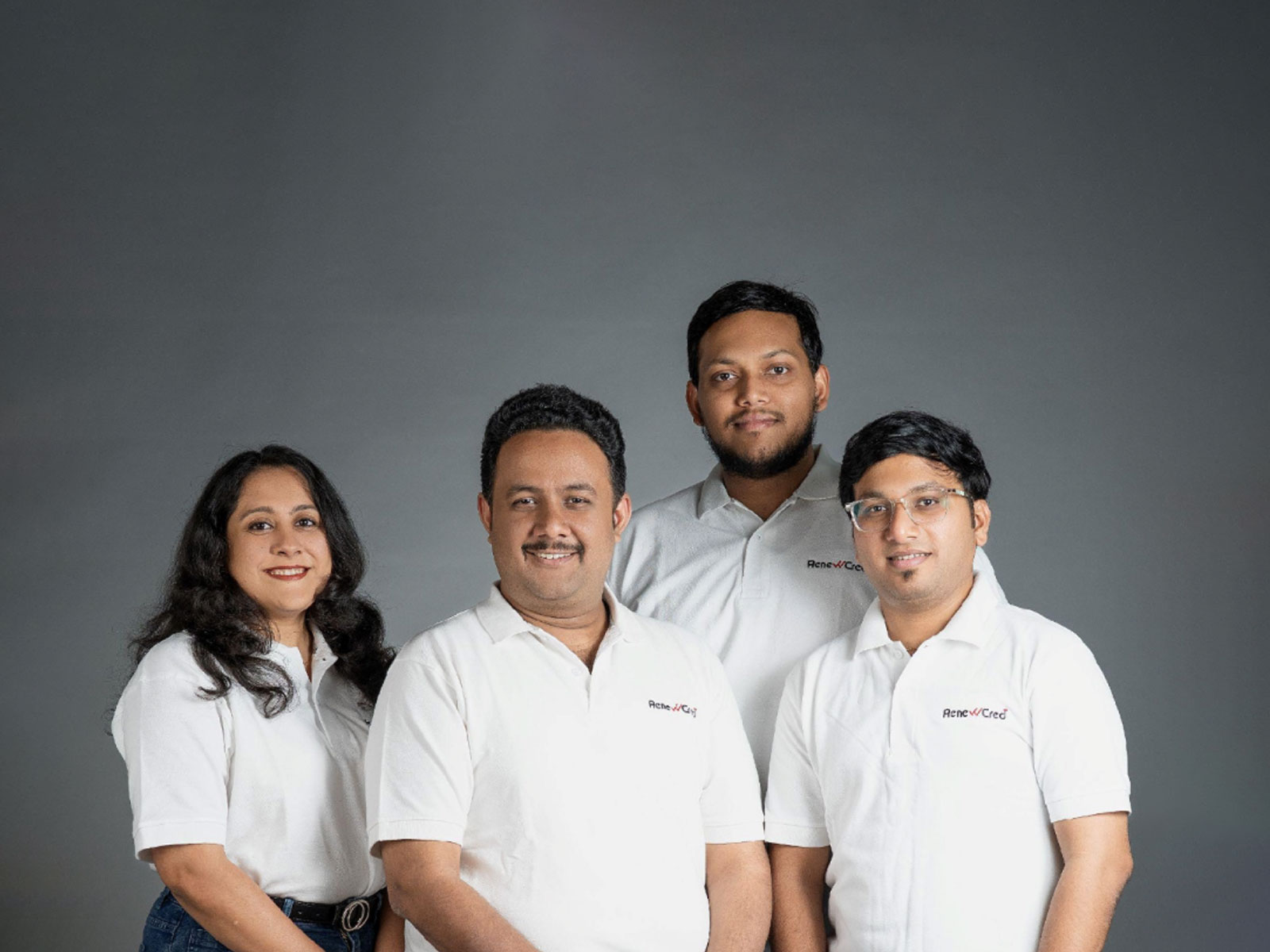 L-R: Shilpi Saboo VP Operations & Partnerships, Abhimanyu Rathi Founder & CEO,  Kaushik Gupta Principal Engineer, Yogendra Panchal Cofounder & VP of Engineering