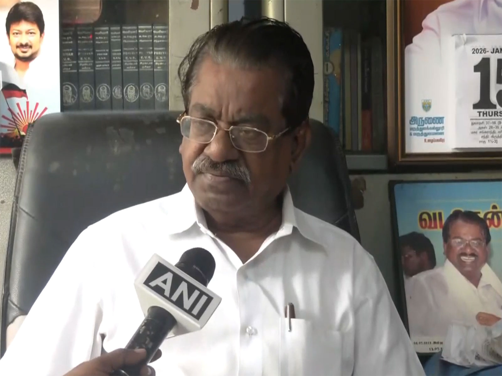 DMK spokesperson TKS Elangovan (Photo/ ANI)