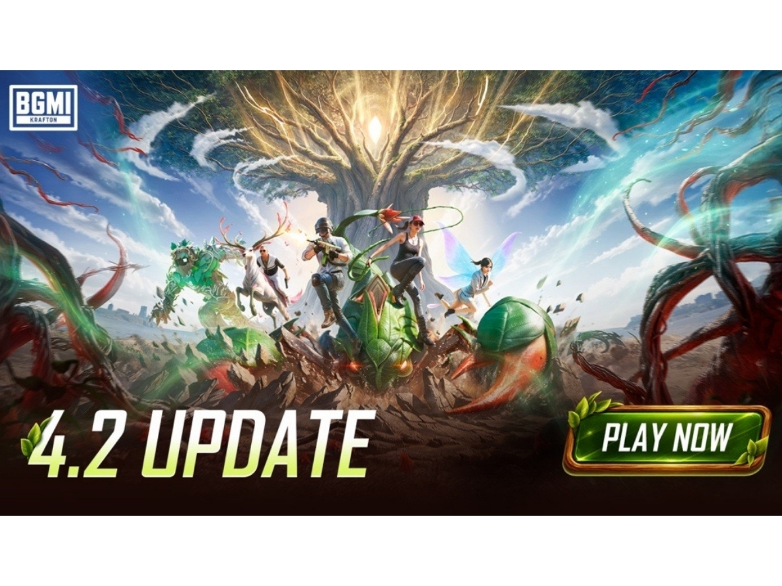 BGMI 4.2 Update Release Date బీజీఎంఐ 4.2 అప్డేట్ విడుదల తేదీ జనవరి 15, 2026 2 BGMI Evolves into a Living Fantasy World with the 4.2 Update ...