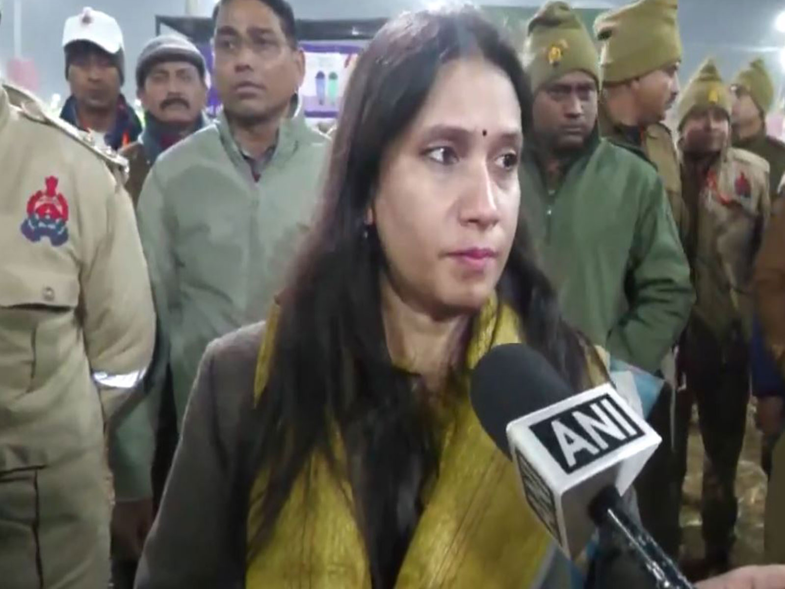 Prayagraj Divisional Commissioner Saumya Agarwal (Photo/ANI)