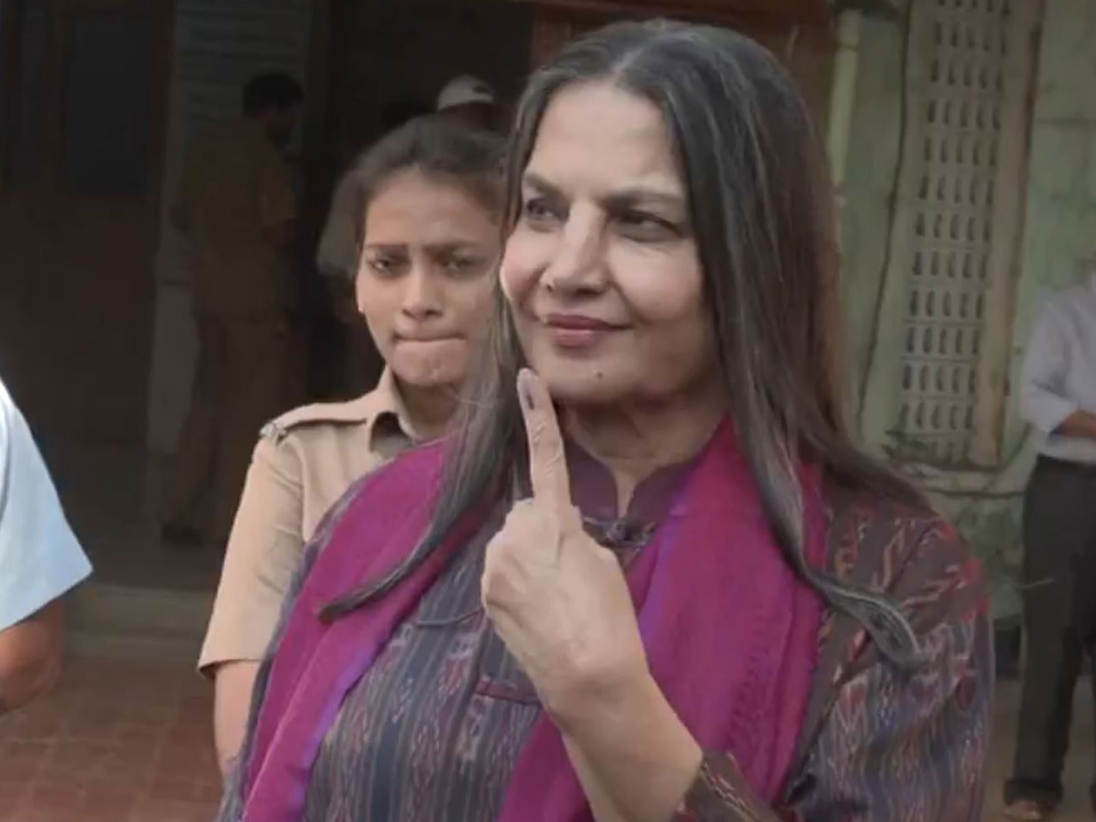  Veteran actor Shabana Azmi (Image source: ANI)