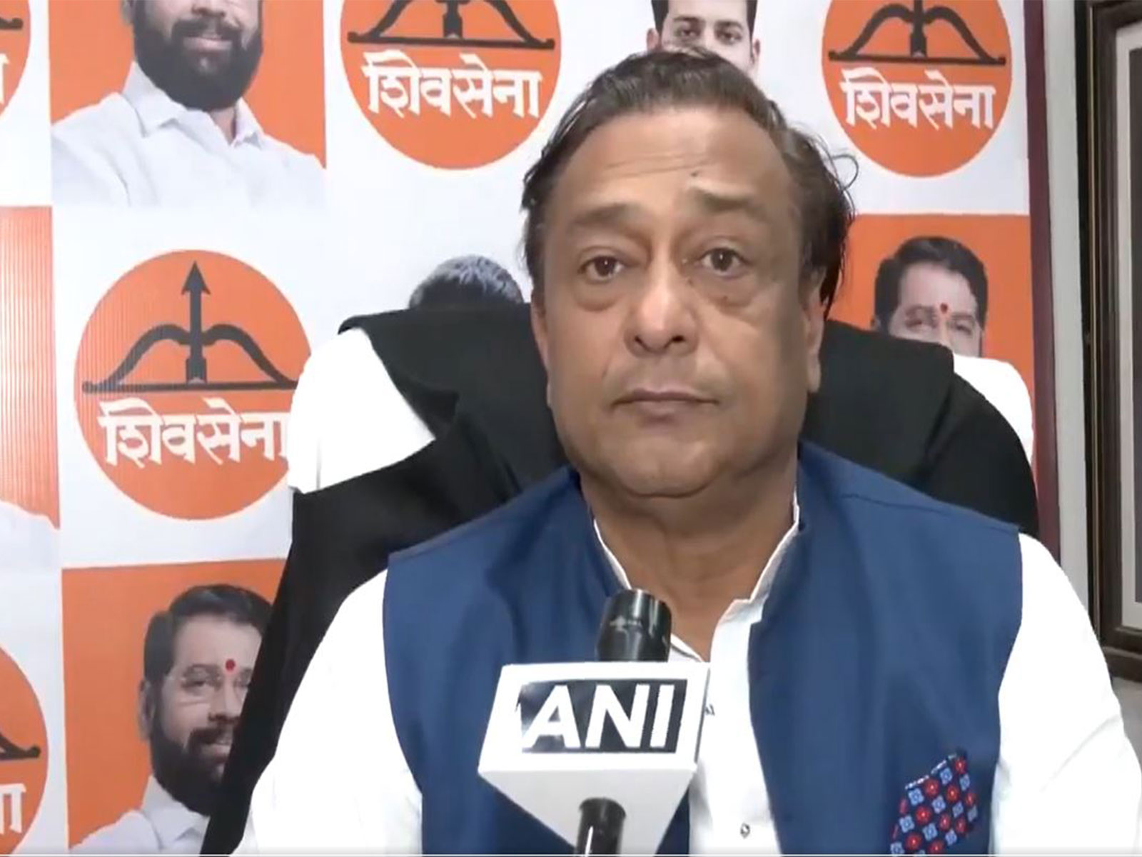 Shiv Sena leader Raju Waghmare. (Photo/ANI)