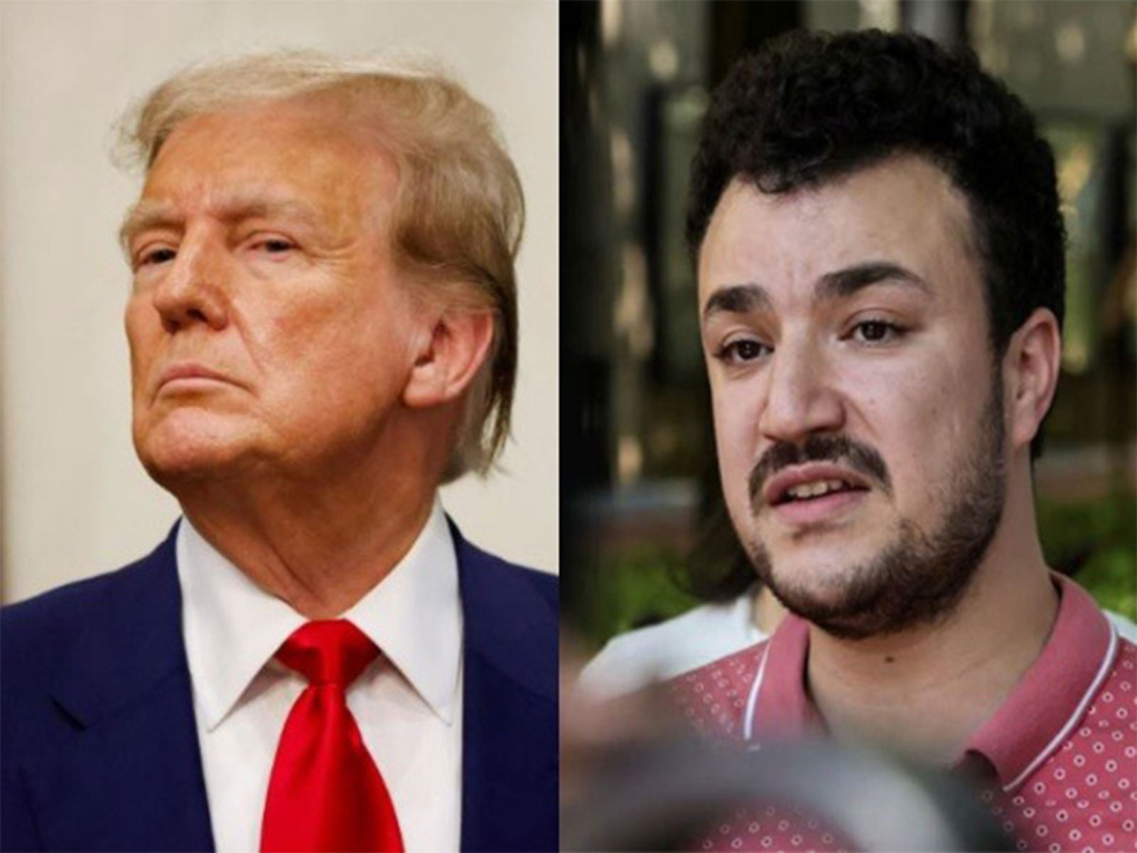 US President Donald Trump and Columbia University student Mahmoud Khalil (Image Credit: Reuters)