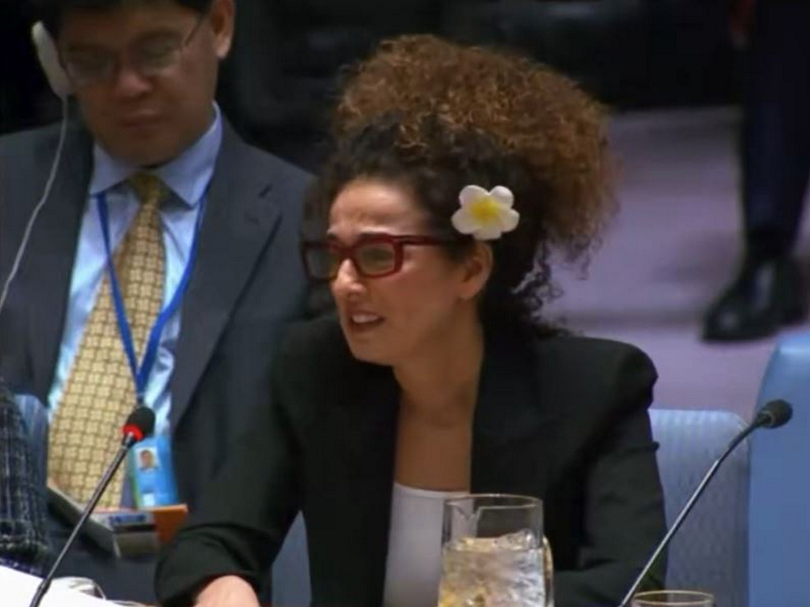 Masih Alinejad, Iranian activist (Photo/UN Web TV)