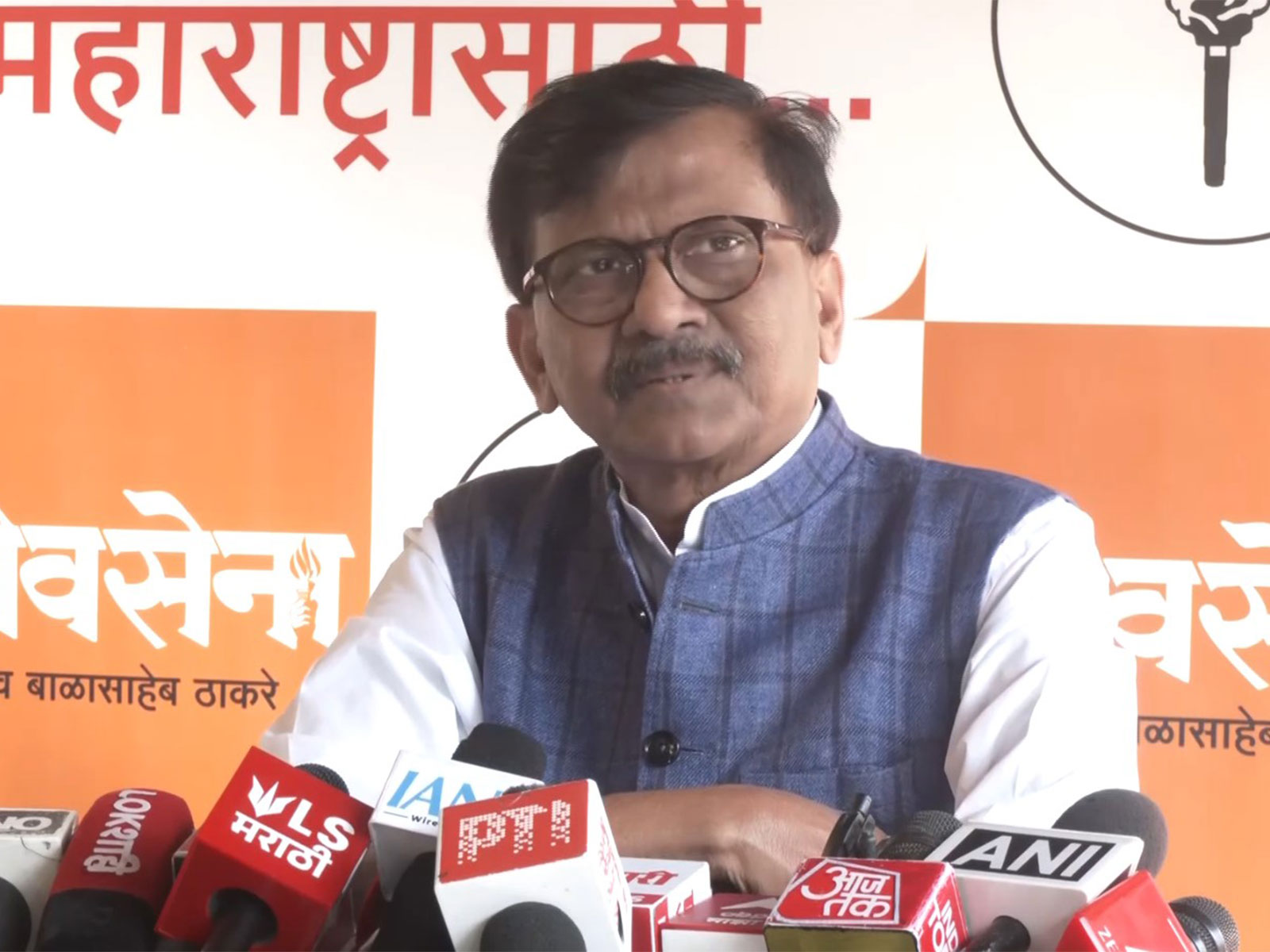Shiv Sena (UBT) MP Sanjay Raut  (Photo/ANI)