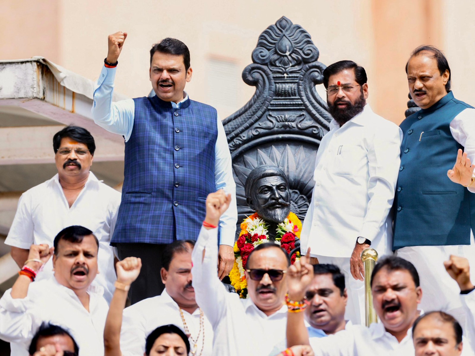Maharashtra CM Devendra Fadnavis and Deputy CM Eknath Shinde (File Photo/ANI)