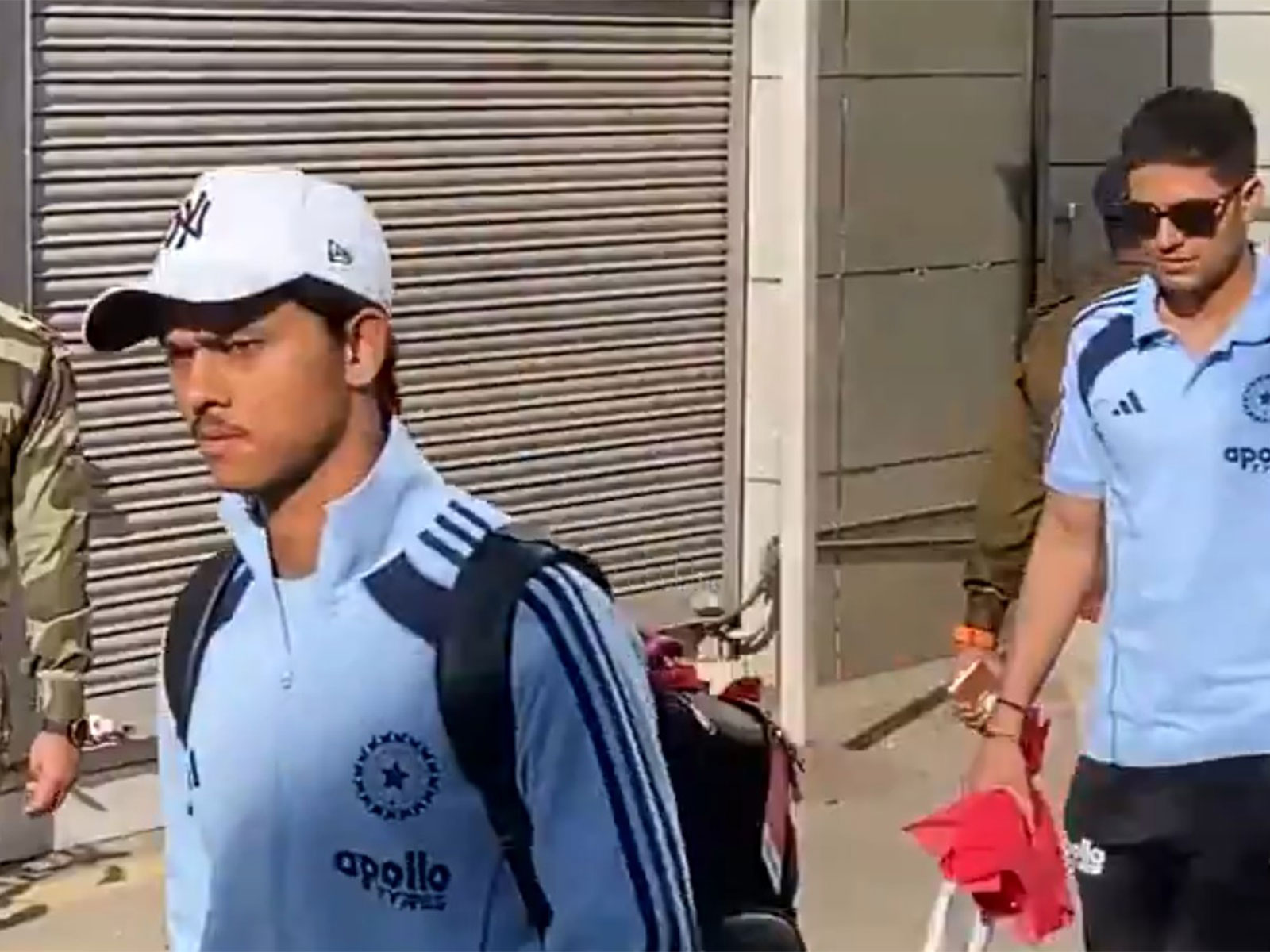 Indian team in Indore (Photo: ANI)