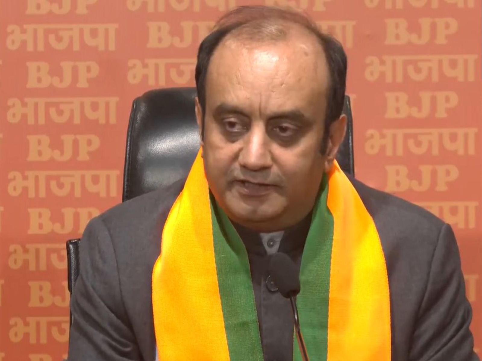 BJP MP Sudhanshu Trivedi (Photo/ANI)